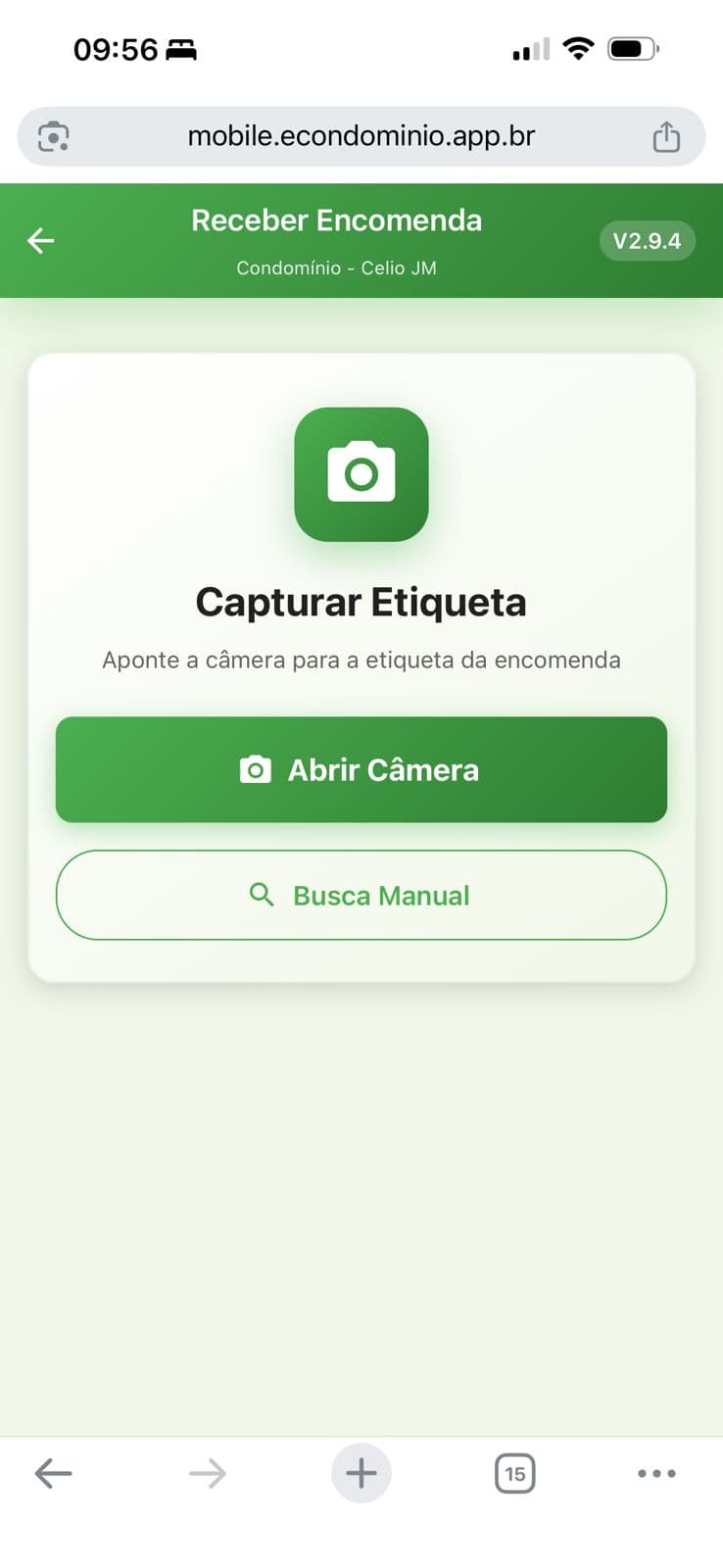 e-Condomínio — Gestão de Encomendas em Curitiba/PR
